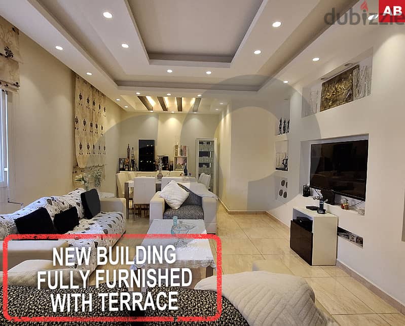 Fully Furnished -Terrace- HALAT - JBEIL/ حالة - جبيل REF#AB113221 0