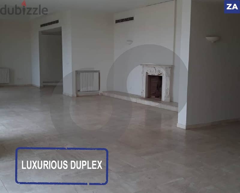 LUXURIOUS DUPLEX, RENT, METN, MTAYLEB/المطيلب REF#ZA113224 0