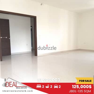 Apartment for sale in Jbeil 135 sqm ref#jh17321