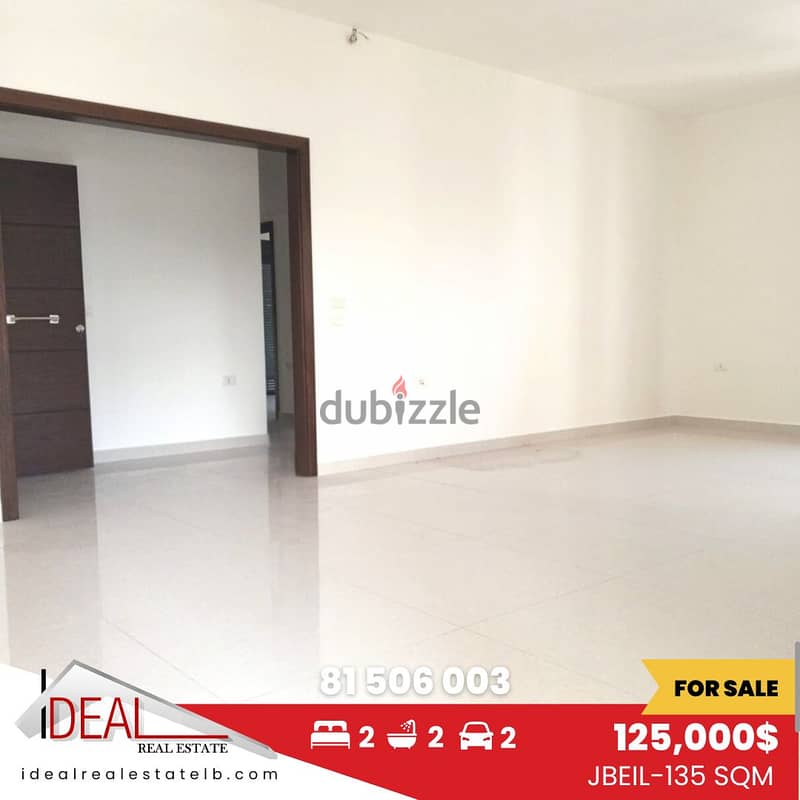 Apartment for sale in Jbeil 135 sqm ref#jh17321 0