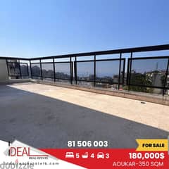 350SQM Apartment Duplex for sale in Aoukar,Maten REF#MA15125