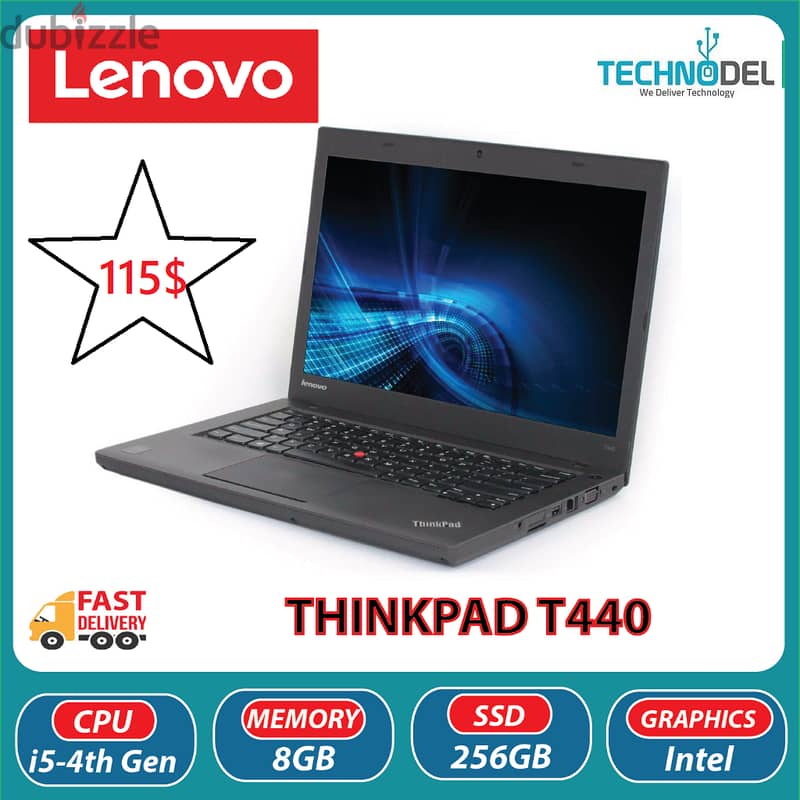 Lenovo i5 8GB 256GB SSD 0