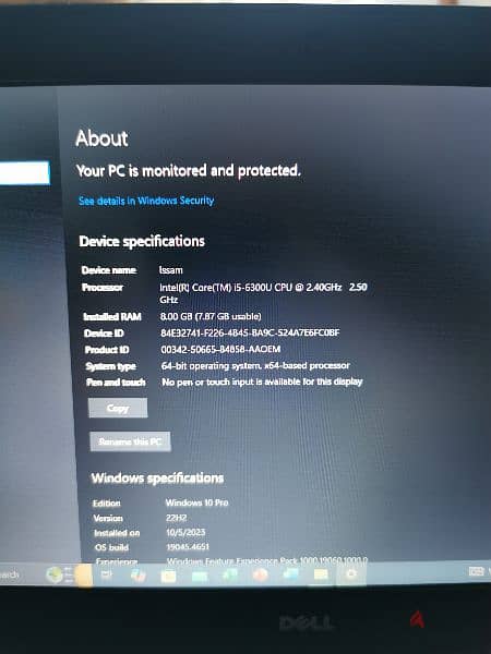 لابتوب ديل core i5 5