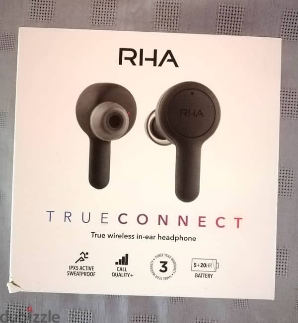 RHA Wireless Headphones Bluetooth / Earbuds / Black 0