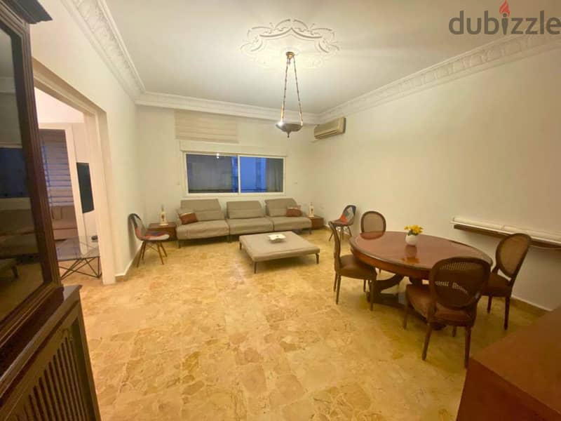 L16112-Furnished 3-Bedroom Apartment For Sale In Achrafieh, Sassine 1