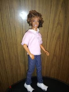 HSM -CHAD Disney BOY Rare great doll Articulated hands, bend legs=18$