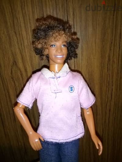 HSM -CHAD Disney BOY Rare great doll Articulated hands, bend legs=18$