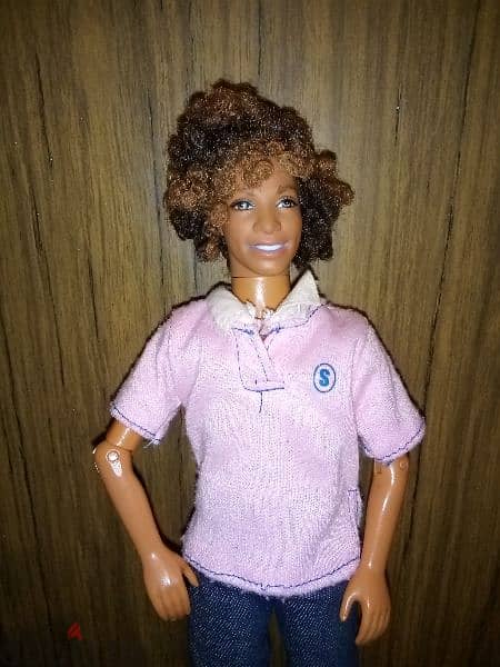 HSM -CHAD Disney BOY Rare great doll Articulated hands, bend legs=18$ 8