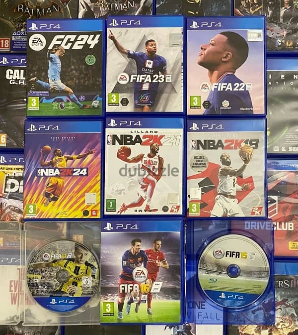 Ps4 video games used (trade 5$ starting) 2