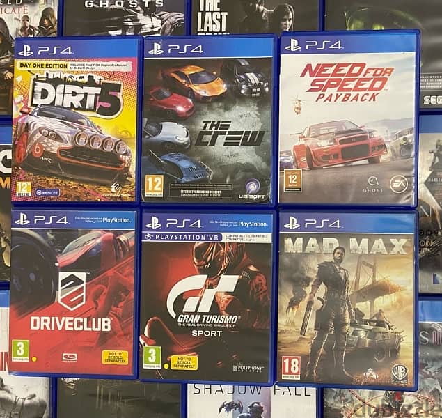 Ps4 video games used (trade 5$ starting) 3