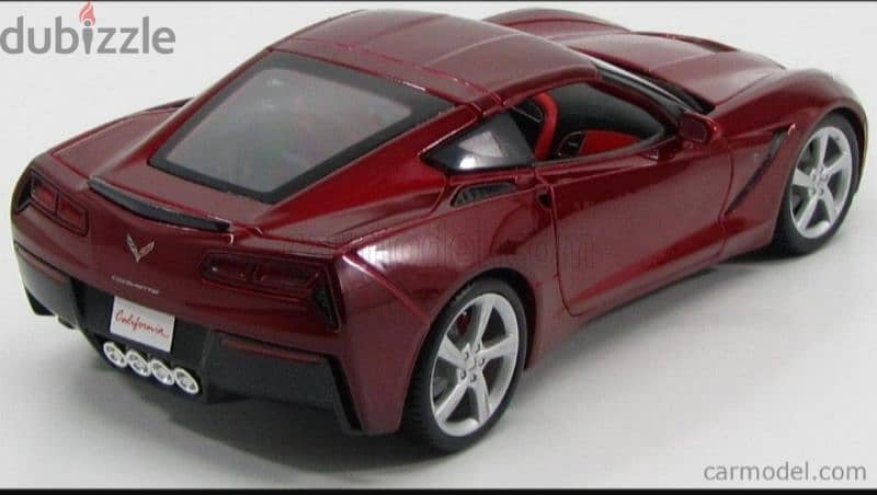 Corvette C7 2014 Stingray diecast car model 1;18 4