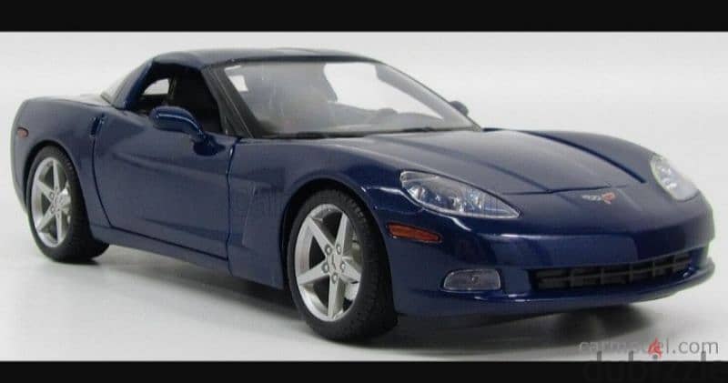 Corvette C6 (2005) diecast car model 1;18. 3