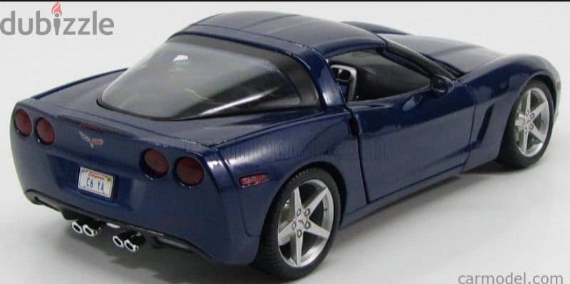 Corvette C6 (2005) diecast car model 1;18. 4