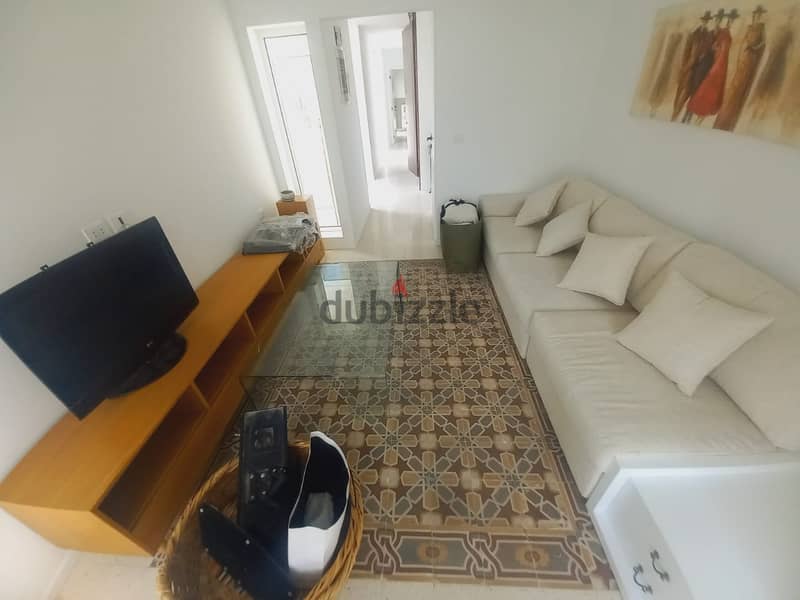 SHORT TERM , 1 BEDROOM IN ACHRAFIEH + TERRACE , VIEW (150SQ) (AC-705) 1