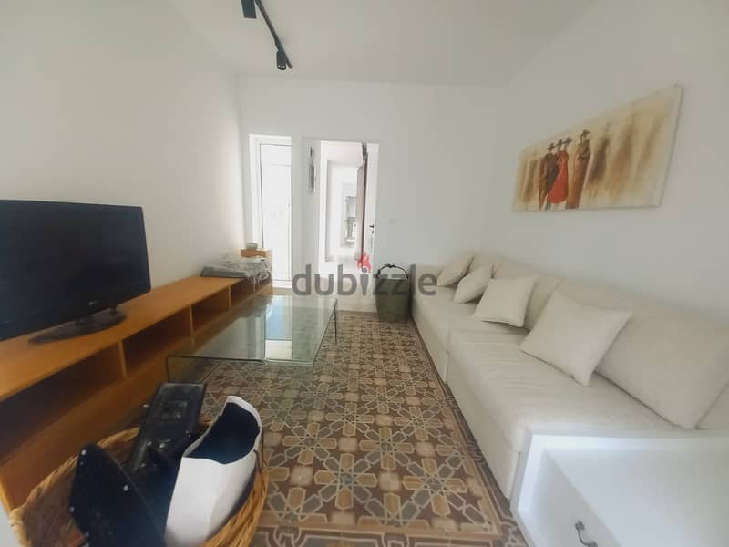 SHORT TERM , 1 BEDROOM IN ACHRAFIEH + TERRACE , VIEW (150SQ) (AC-705) 2