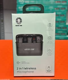 Green lion 2 in 1 wireless microphone lightning amazing & last offer