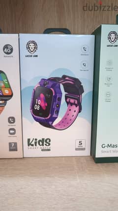 Green lion 2g smart watch calling series-5 purple great & best price 0