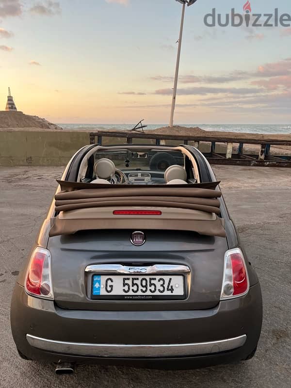 Fiat 500C 2011 convertible (negotiable) 4