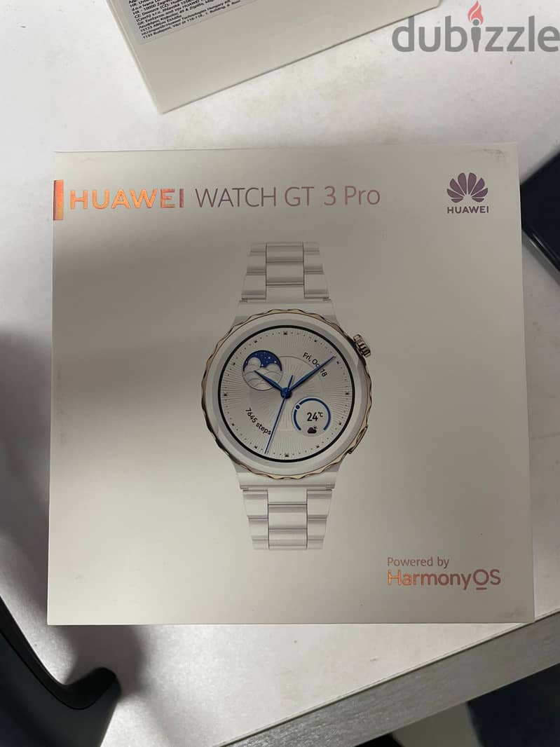 HUAWEI WATCH GT3 PRO CERAMIC GOLD 0