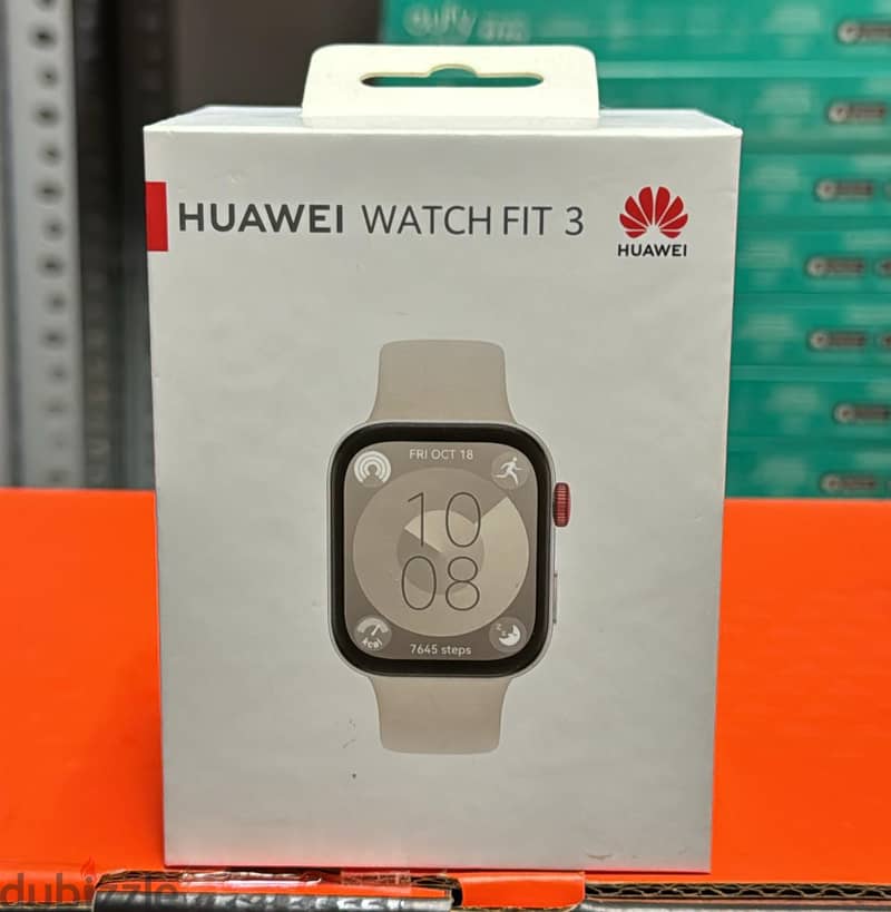 Huawei Watch Fit 3 white original & new price 0