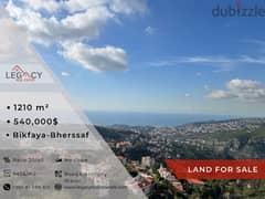 Prestigious Residential Land For Sale In Bikfaya Bherssaf 0