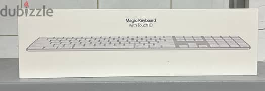 Magic Keyboard with touch id and numeric keypad white MK2C3 amazing & 0