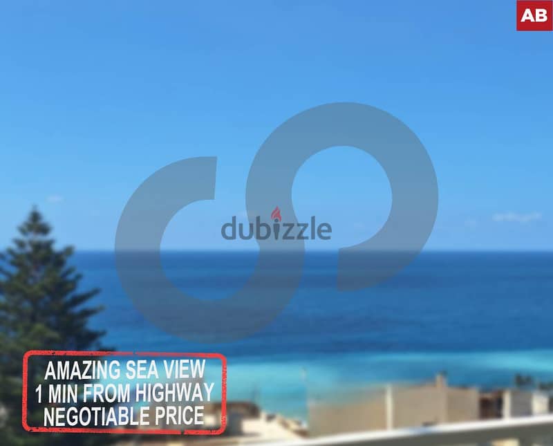 AMAZING SEA VIEW, JBEIL, NAHR IBRAHIM/نهر إبراهيم  REF#AB113253 0