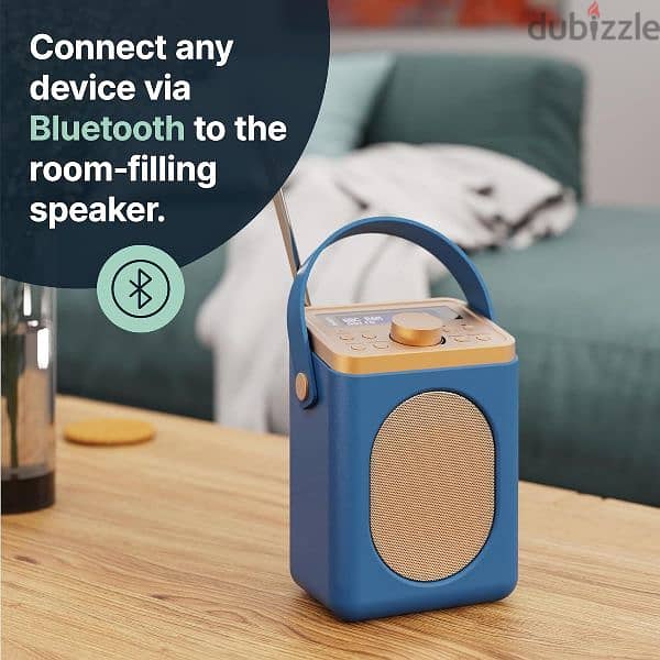 majority portable radio with bluetooth 4