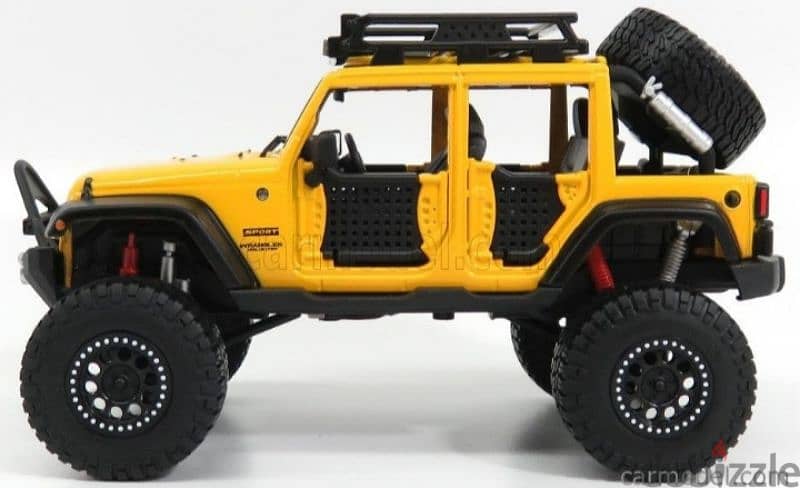 Wrangler Sport Unlimited 2015 diecast car model 1:24 2