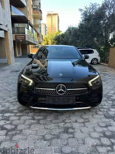 Mercedes E 200 AMG-line 2021 black on black (13000 km) 0