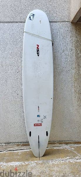 nsp 9.0 longboard incl. boardbag 1