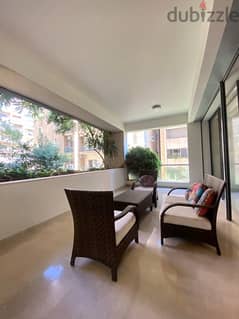 Spacious apartment With big balcony in Achrafieh, prime location.