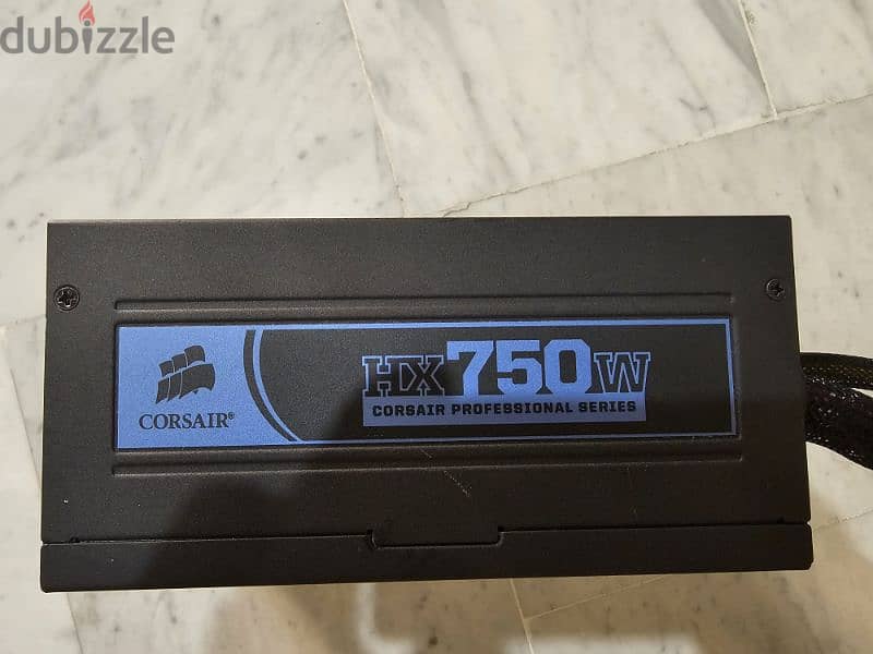 corsair HX750w professional series psu 0