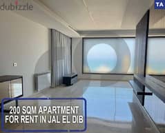 200 SQM apartment for rent in Jal el Dib/جل الديب REF#TA109720 0