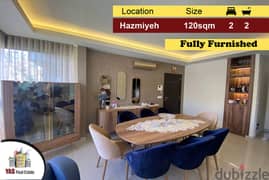 Hazmiyeh/New Mar Takla 120m2 | Furnished|Decorated |Prime Location|PA 0