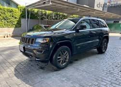 Jeep Grand Cherokee Limited Plus 2016 45000M. 75th Anniversary Edition