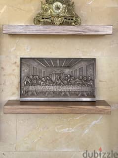 The Last Supper Da Vinci Bronze Relief - Antique 0