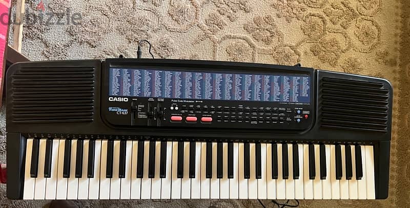 Casio CT-637 1