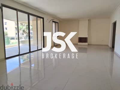 L16109-Spacious Apartment with Terrace For Rent in Dik El Mehdi