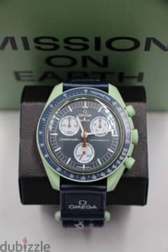 SWATCH OMEGA SPEEDMASTER MISSION ON EARTH WATCH