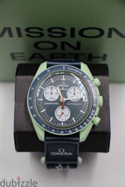 SWATCH OMEGA SPEEDMASTER MISSION ON EARTH WATCH