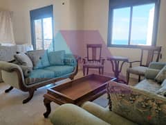 A 140 m2 apartment having an open sea view for rent in Dbaye 0