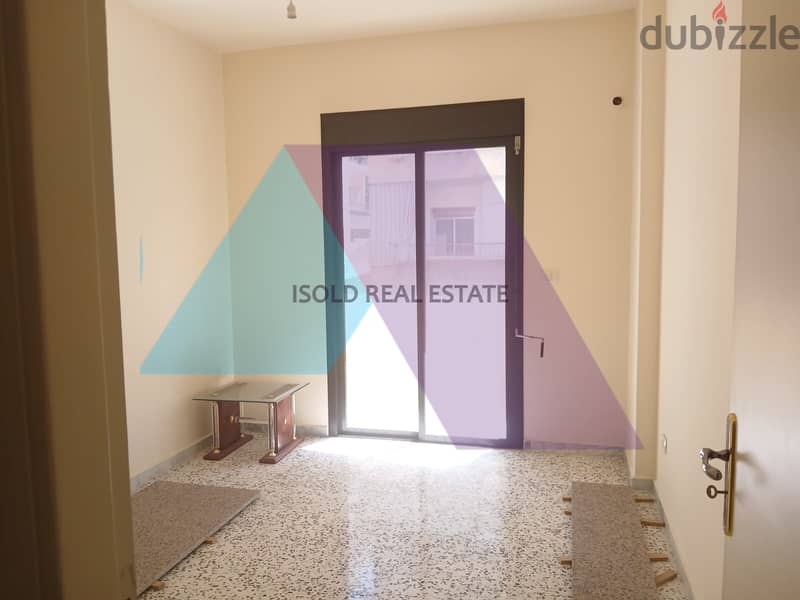 A 140 m2 apartment having an open sea view for rent in Dbaye 3