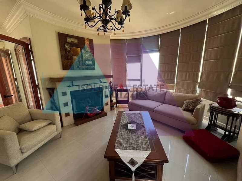 Fully Decorated & Furnished 210 m2 apartment for sale in Sahel Aalma 1