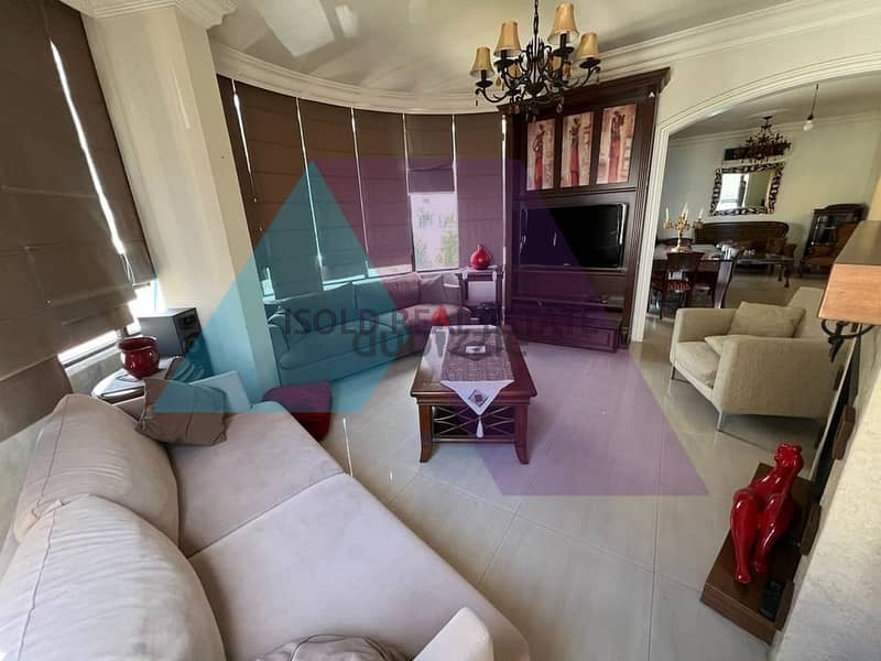 Fully Decorated & Furnished 210 m2 apartment for sale in Sahel Aalma 2