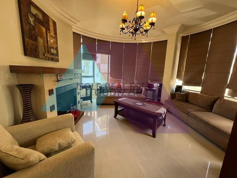 Fully Decorated & Furnished 210 m2 apartment for sale in Sahel Aalma 3