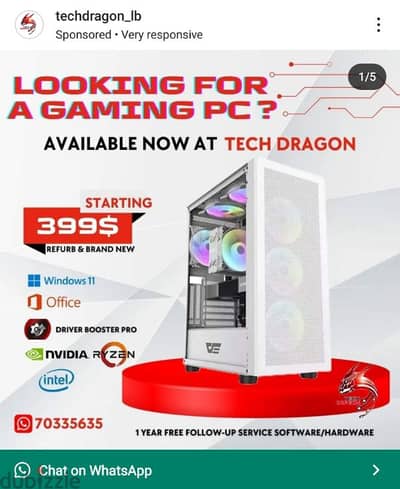 GAMING & RENDERING PCs (LIMITED OFFERS)