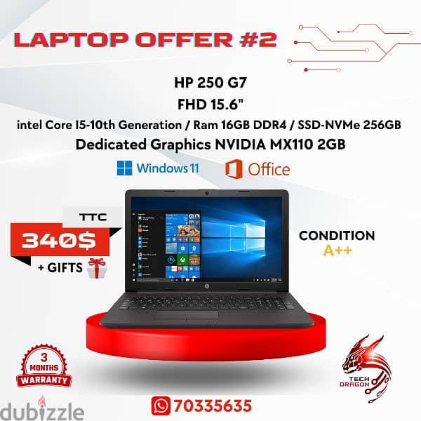 LAPTOPS OFFERS STARTING 299$ (COMERCIAL CONSUMER) 1