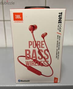 Jbl tune 125bt red Exclusive & new price 0