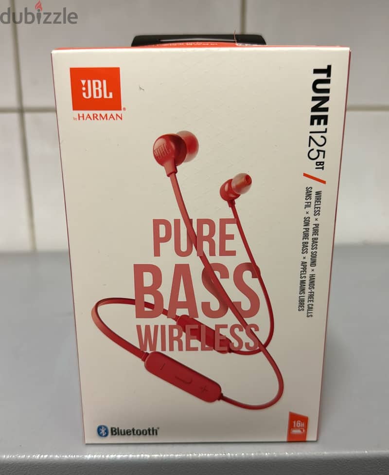 Jbl tune 125bt red Exclusive & new price 0